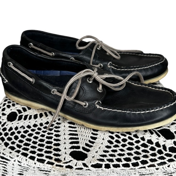 Vintage Sperry Topsiders Leather Shoes - Picture 2 of 6